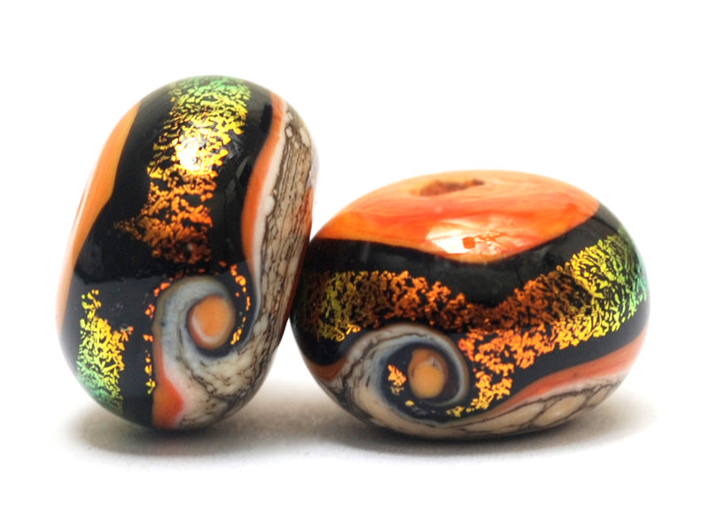 Grace Lampwork Beads Artisan Handmade Glass beads