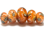 10802511 - Five Toffee Treasures Graduated Rondelle Beads