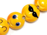 10802712 - Four Emoji Lentil Beads