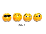 10802712 - Four Emoji Lentil Beads