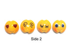 10802712 - Four Emoji Lentil Beads