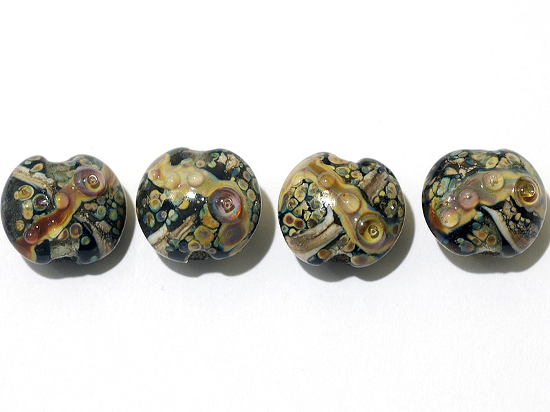grace lampwork beads artisan handmade glass beads SRA