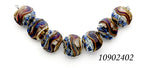 10902402 - Seven Beige & Ivory Free Style Lentil Beads