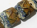 10902404 - Seven Beige & Ivory Free Style Pillow Beads