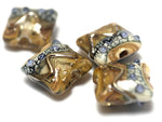 grace lampwork beads artisan handmade glass beads SRA