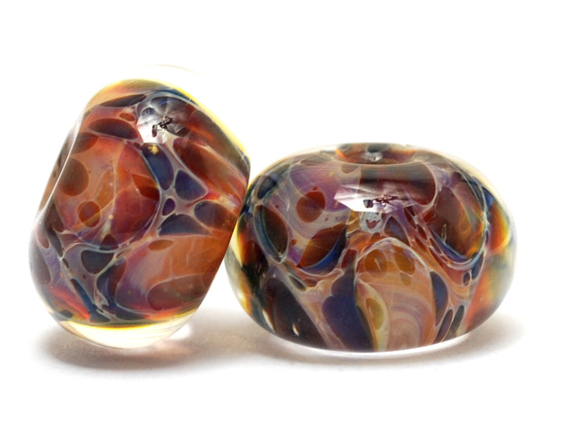 grace lampwork beads artisan handmade glass beads SRA