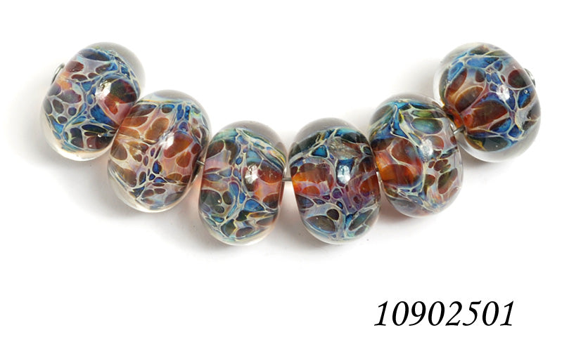 grace lampwork beads artisan handmade glass beads SRA