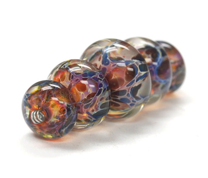grace lampwork beads artisan handmade glass beads SRA