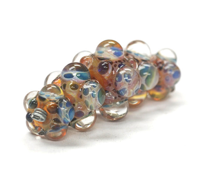 grace lampwork beads artisan handmade glass beads SRA