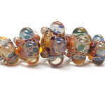 grace lampwork beads artisan handmade glass beads SRA