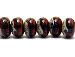 grace lampwork beads artisan handmade glass beads SRA