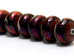 grace lampwork beads artisan handmade glass beads SRA