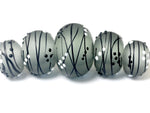grace lampwork beads artisan handmade glass beads SRA