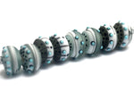 10903341 - Eight Slate City Rondelle Beads