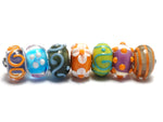 grace lampwork beads artisan handmade glass beads SRA