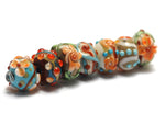 grace lampwork beads artisan handmade glass beads SRA