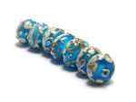 11004901 - Seven Weave w/Bubble Rondelle Beads