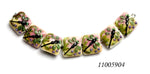 11005904 - Seven Green Dragonfly Pillow Beads