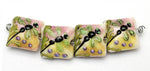 11005914 - Four Green Dragonfly Pillow Beads