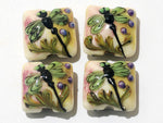 11005914 - Four Green Dragonfly Pillow Beads