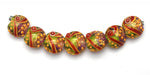 grace lampwork beads artisan handmade glass beads SRA