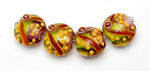 grace lampwork beads artisan handmade glass beads SRA