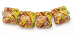 11007014 - Four Carolina Parakeet Pillow Beads