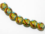 grace lampwork beads artisan handmade glass beads SRA