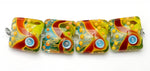 grace lampwork beads artisan handmade glass beads SRA