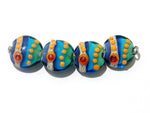 grace lampwork beads artisan handmade glass beads SRA