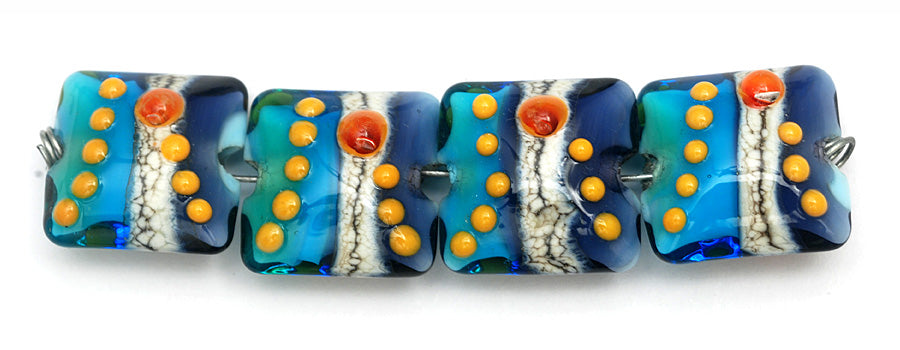 grace lampwork beads artisan handmade glass beads SRA