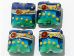 grace lampwork beads artisan handmade glass beads SRA