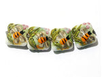 11007314 - Four Bumble Bee Garden Pillow Beads
