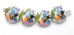 grace lampwork beads artisan handmade glass beads SRA