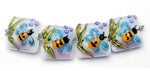 11007414 - Four Bumble Bee Dreams Pillow Beads