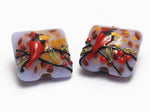 grace lampwork beads artisan handmade glass beads SRA
