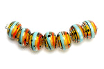 grace lampwork beads artisan handmade glass beads SRA