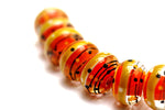 grace lampwork beads artisan handmade glass beads SRA