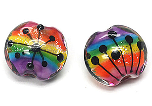 grace lampwork beads artisan handmade glass beads SRA