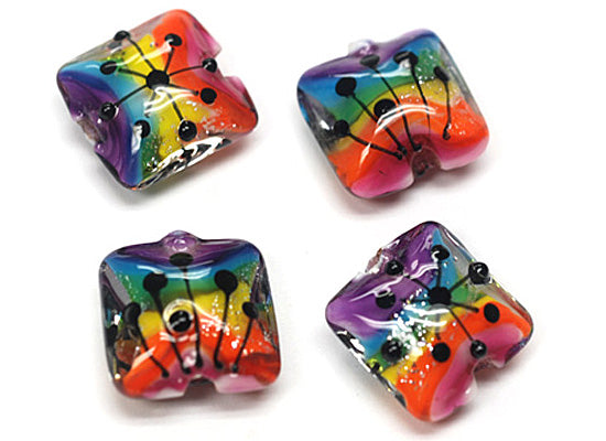 11008214 - Four Rainbow Balloons Pillow Beads