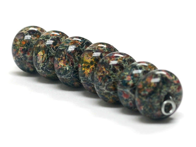 grace lampwork beads artisan handmade glass beads SRA