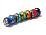11008501 - Seven Artist Palette of Shimmer Rondelle Beads