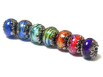 11008501 - Seven Artist Palette of Shimmer Rondelle Beads