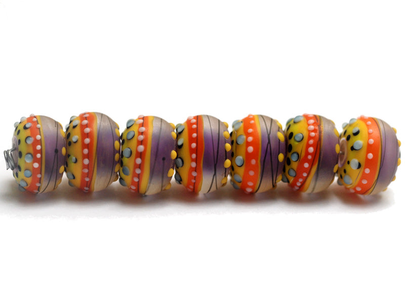 11008801 - Seven Barcelona Matte Rondelle Beads