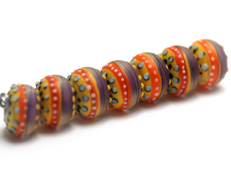 11008801 - Seven Barcelona Matte Rondelle Beads