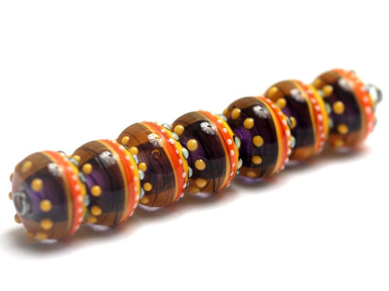 11008901 - Seven Barcelona Gloss Rondelle Beads
