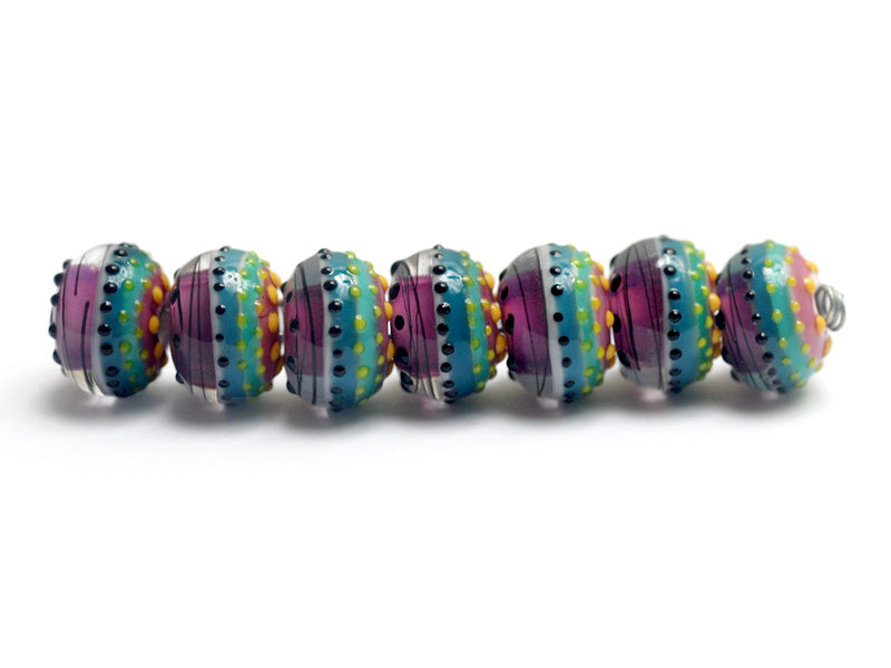 11009001 - Seven Rio de Janeiro Gloss Rondelle Beads