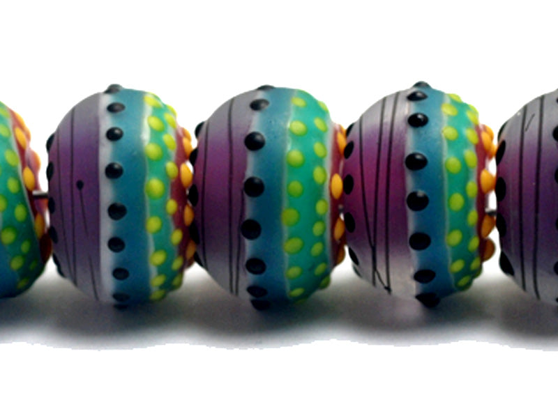 11009101 - Seven Rio de Janeiro Matte Rondelle Beads