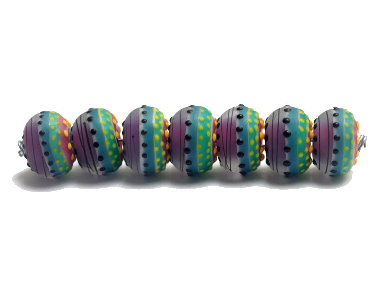 11009101 - Seven Rio de Janeiro Matte Rondelle Beads