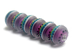 11009121 - Six Rio de Janeiro Matte Rondelle Beads